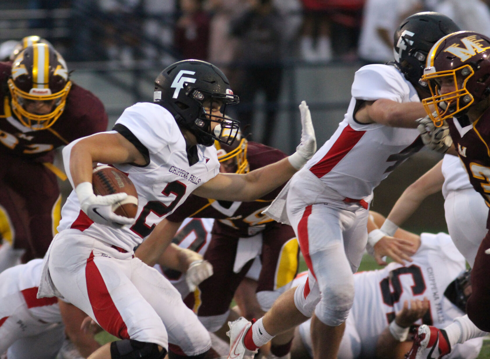 Chi-Hi football at Menomonie 9-9-22